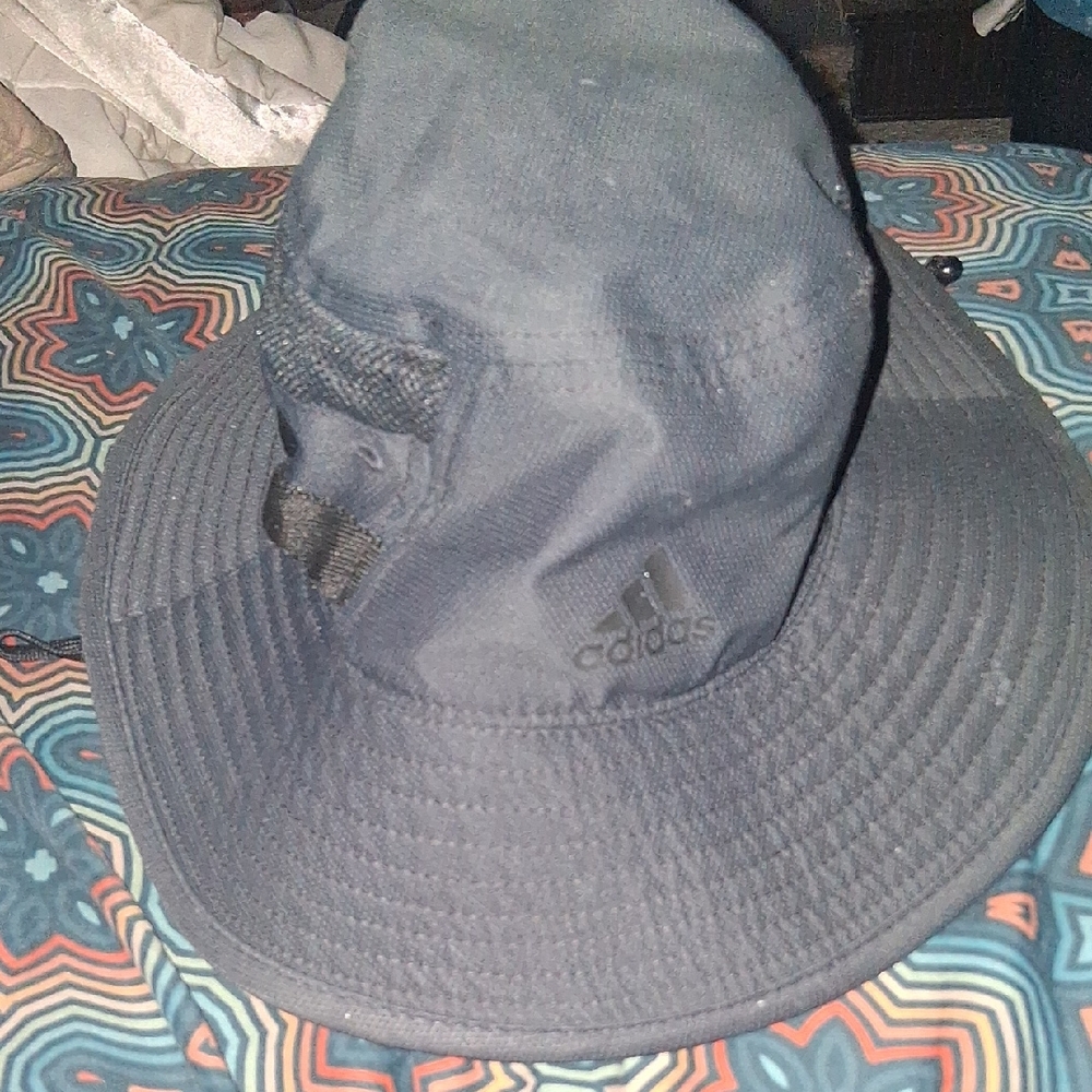 Adidas Men's Dark Gray Wide-Brim Hat